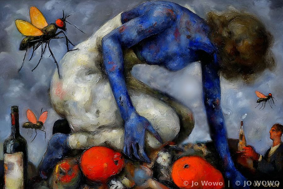 Still Life with Flies